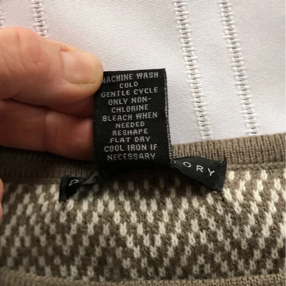 Oatmeal Patterned Batwing Sweater - Picture 8 of 13